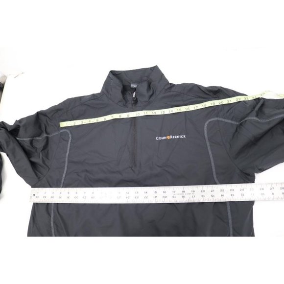 Nike pullover men's XL dri fit 1/4 zip Golf Windbreaker black mesh lined active - Picture 11 of 11